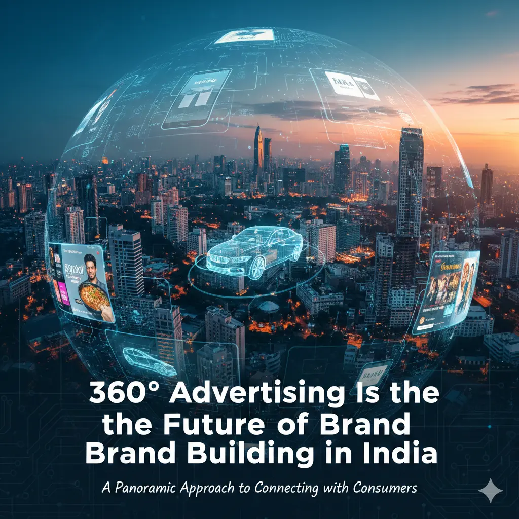 Why 360° Advertising Is the Future of Brand Building in India