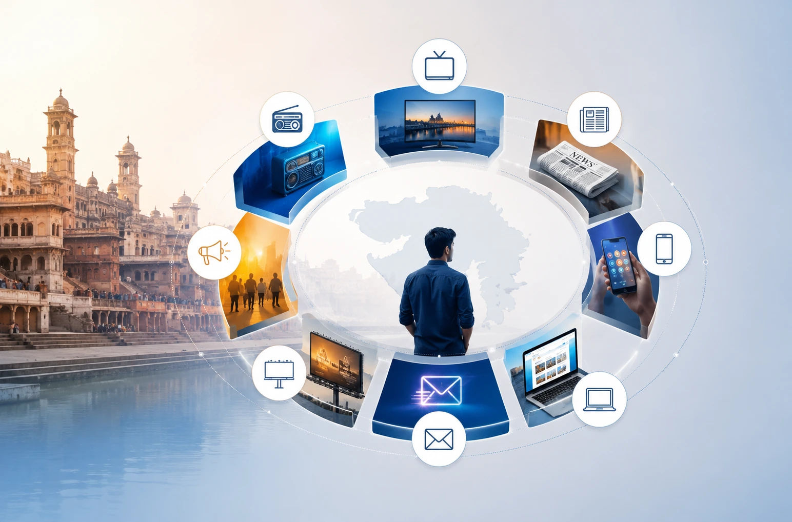 Omnichannel Mastery: Engineering 360 Degree Campaign Ecosystems Across Gujarat's Media Landscape