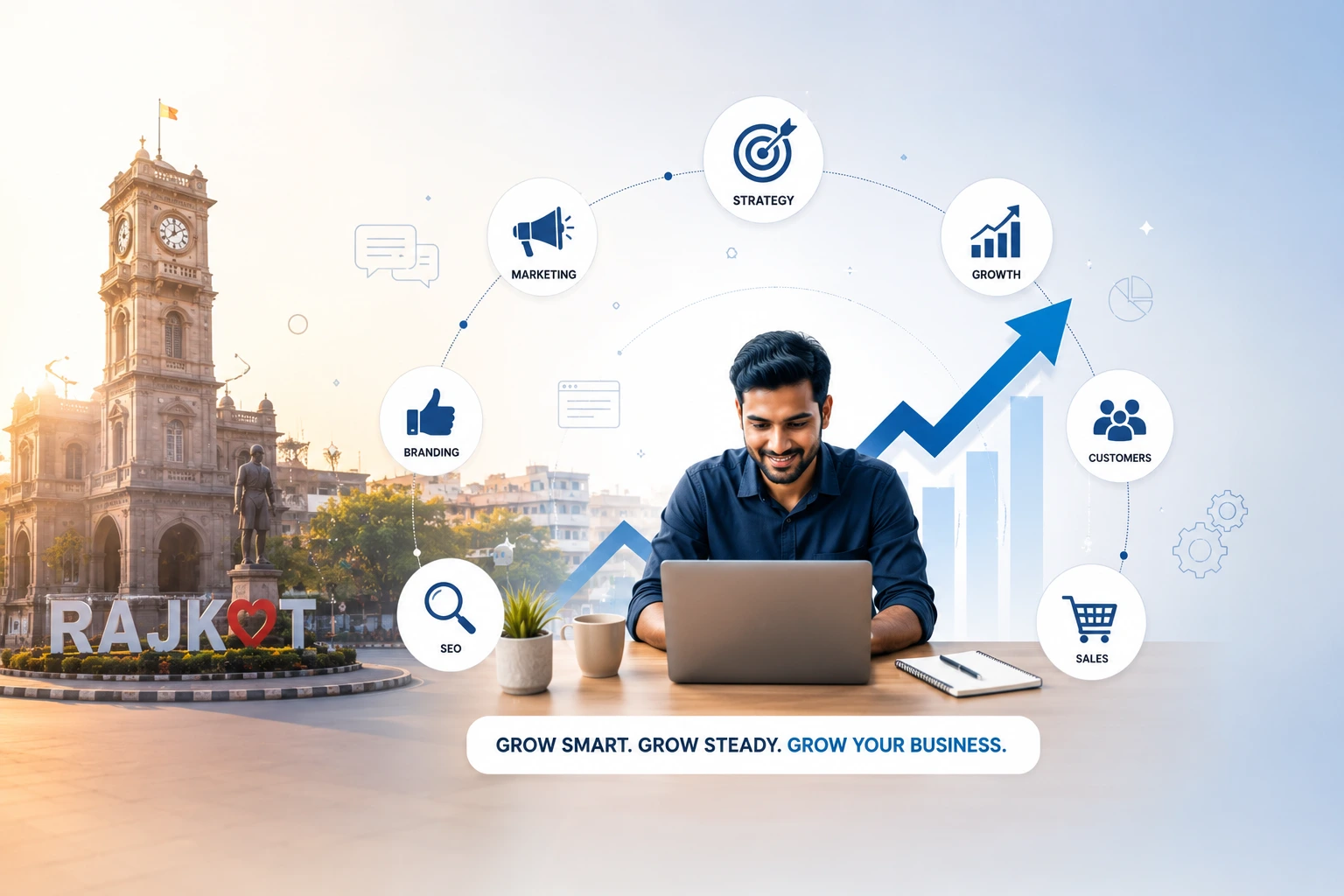 The Definitive Digital Growth Playbook for Small Business Owners in Rajkot