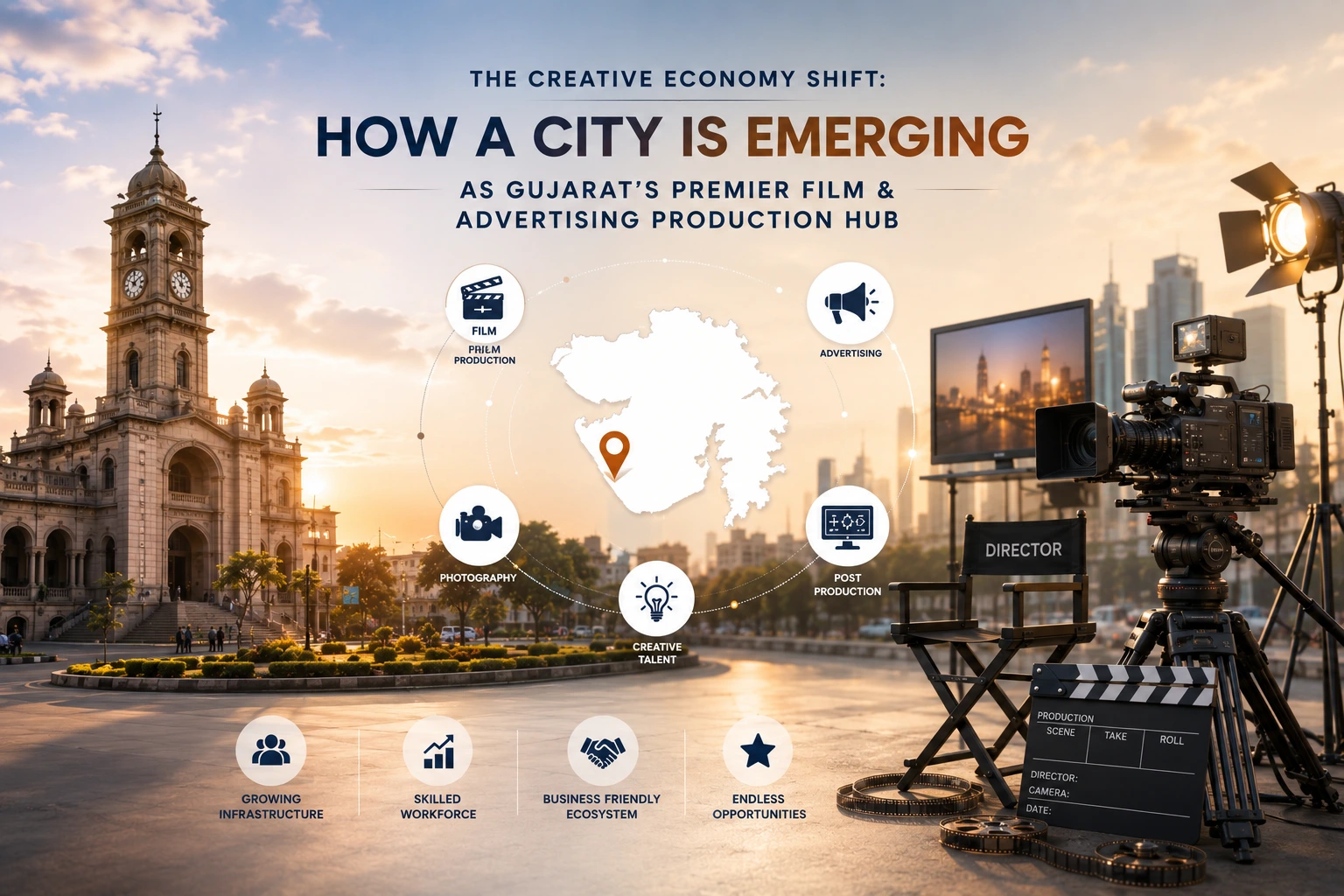 The Creative Economy Shift: How Rajkot Is Emerging as Gujarat's Premier Film & Advertising Production Hub