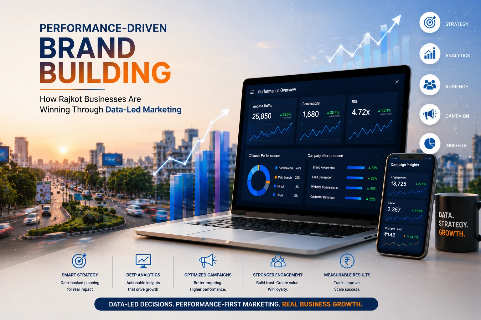 Performance-Driven Brand Building: How Rajkot Businesses Are Winning Through Data-Led Marketing